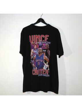 Vince Carter Graphic Tee Half Man Half Amazing Toronto Raptors Modern Vintage XL